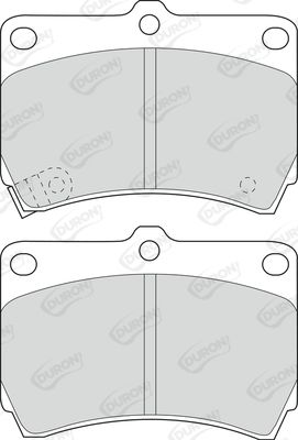 DURON Комплект тормозных колодок, дисковый тормоз DBP320715