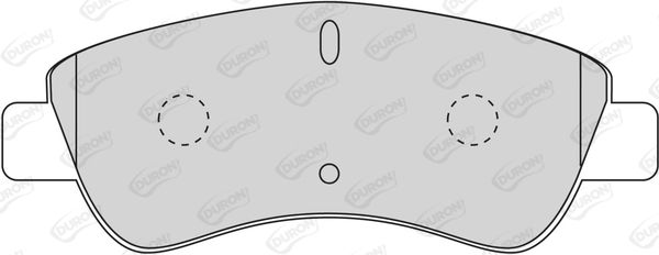 DURON Комплект тормозных колодок, дисковый тормоз DBP341399