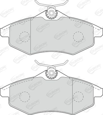 DURON Комплект тормозных колодок, дисковый тормоз DBP341542