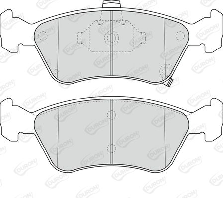 DURON Piduriklotsi komplekt,ketaspidur DBP371321