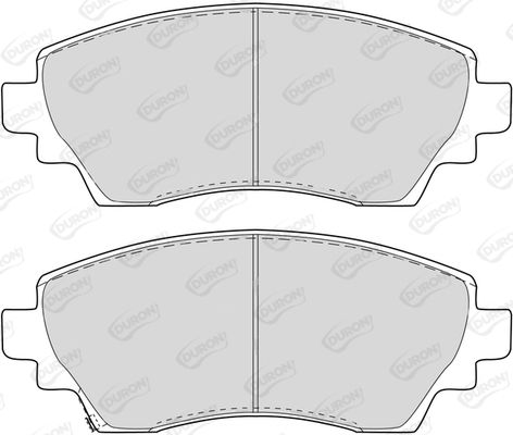 DURON Piduriklotsi komplekt,ketaspidur DBP371391