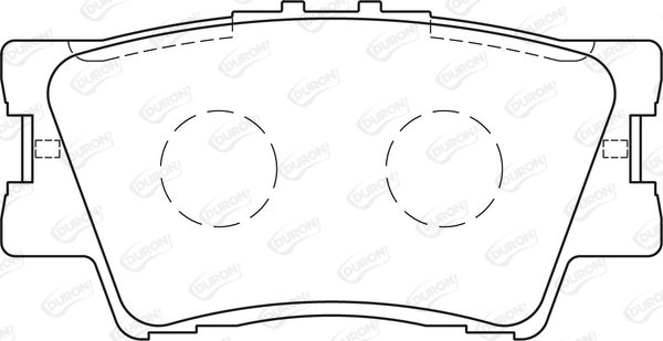 DURON Piduriklotsi komplekt,ketaspidur DBP371892