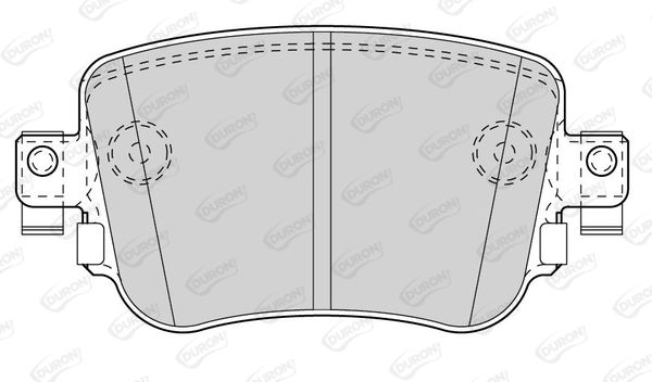 DURON Piduriklotsi komplekt,ketaspidur DBP394485