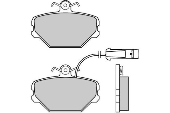 E.T.F. Piduriklotsi komplekt,ketaspidur 12-0375