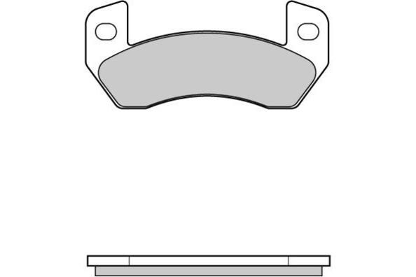E.T.F. Комплект тормозных колодок, дисковый тормоз 12-1003
