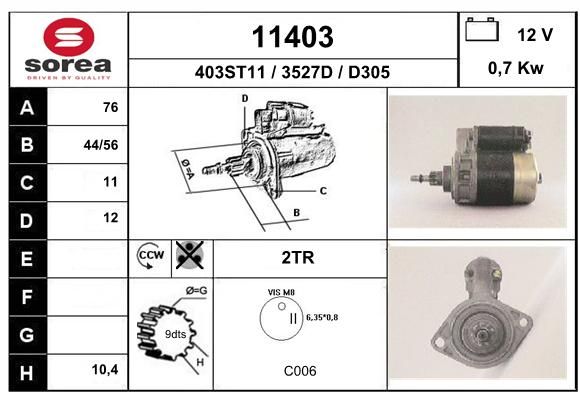 EAI Starter 11403