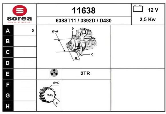 EAI Стартер 11638