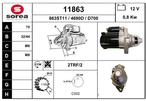 EAI Стартер 11863