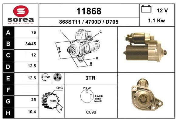 EAI Starter 11868