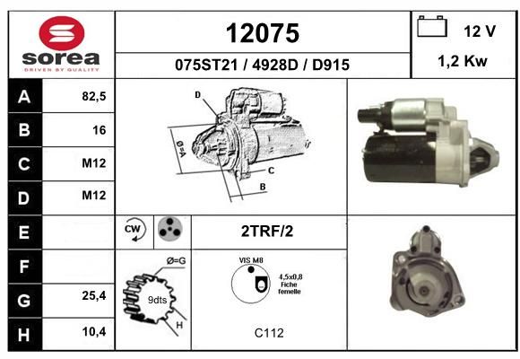 EAI Starter 12075