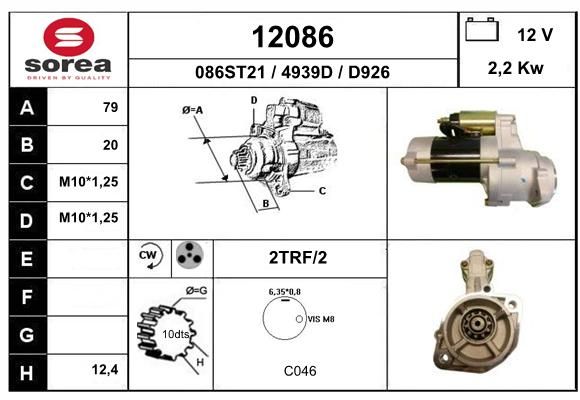 EAI Starter 12086