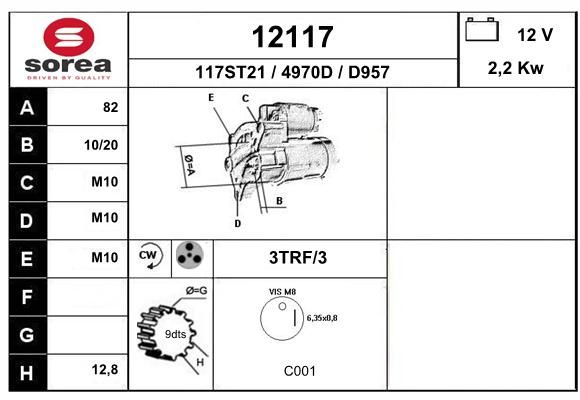 EAI Starter 12117