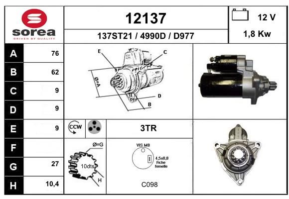 EAI Starter 12137