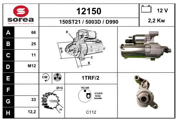 EAI Starter 12150