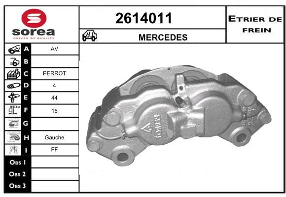 EAI Pidurisadul 2614011