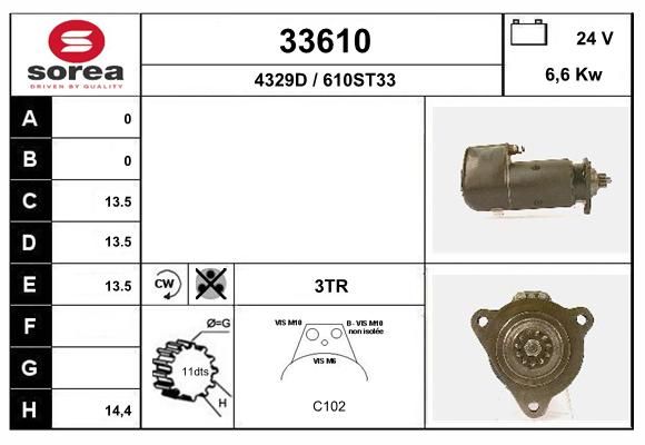 EAI Starter 33610