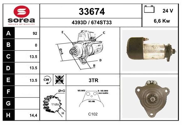 EAI Starter 33674