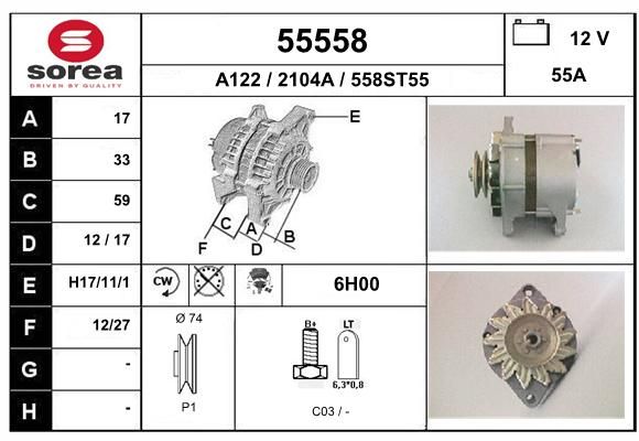 EAI Generaator 55558