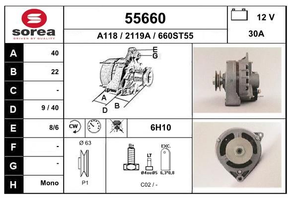 EAI Generaator 55660