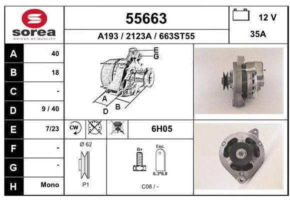 EAI Generaator 55663