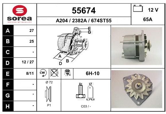 EAI Generaator 55674