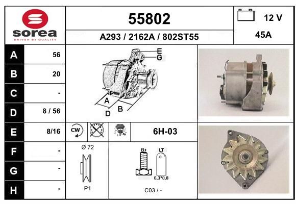 EAI Generaator 55802