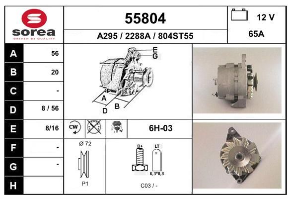 EAI Generaator 55804