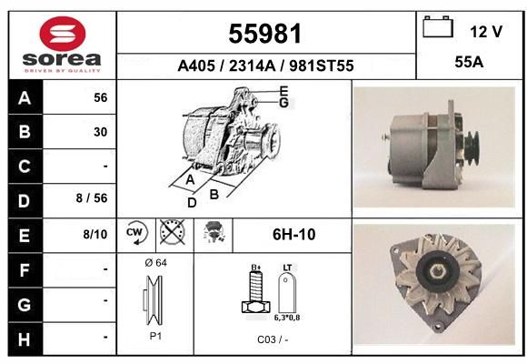 EAI Generaator 55981