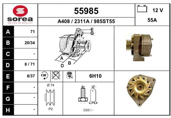 EAI Generaator 55985