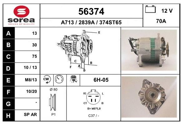 EAI Generaator 56374
