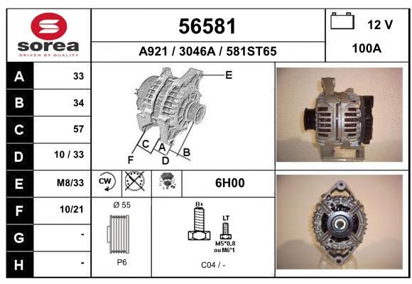 EAI Generaator 56581