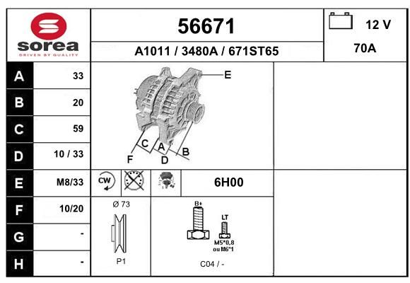 EAI Generaator 56671