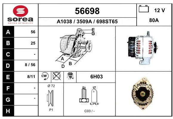 EAI Generaator 56698