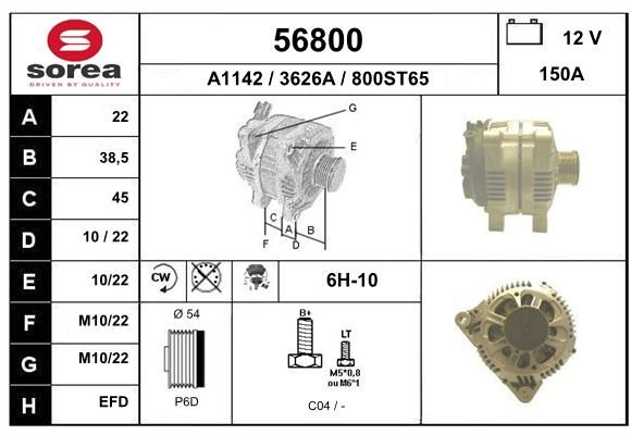 EAI Generaator 56800