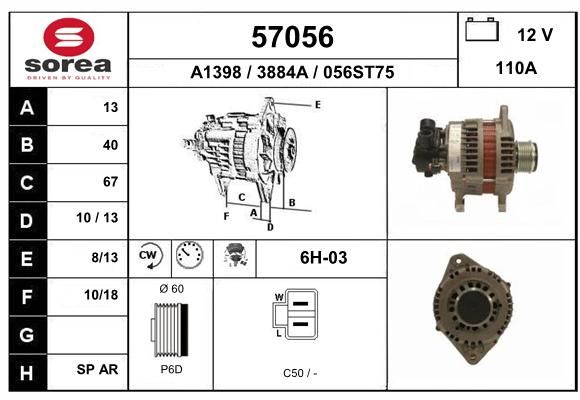 EAI Generaator 57056