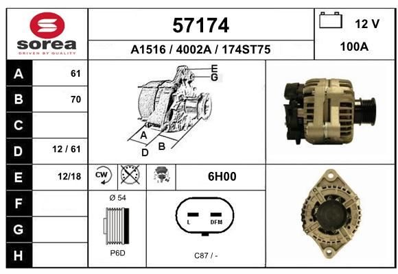 EAI Generaator 57174