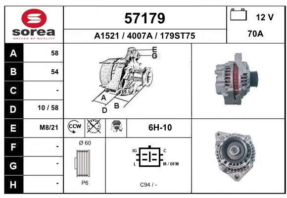 EAI Generaator 57179