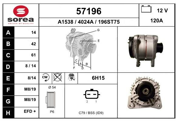 EAI Generaator 57196