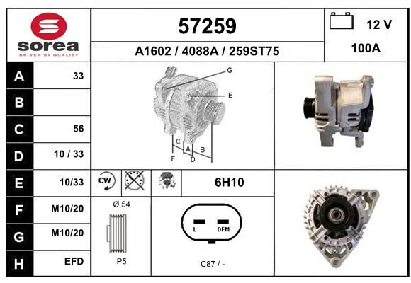EAI Generaator 57259