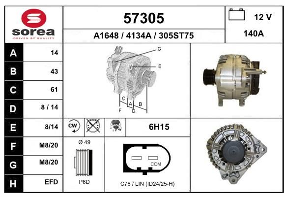EAI Generaator 57305