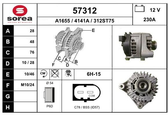 EAI Generaator 57312
