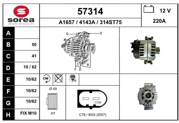 EAI Generaator 57314