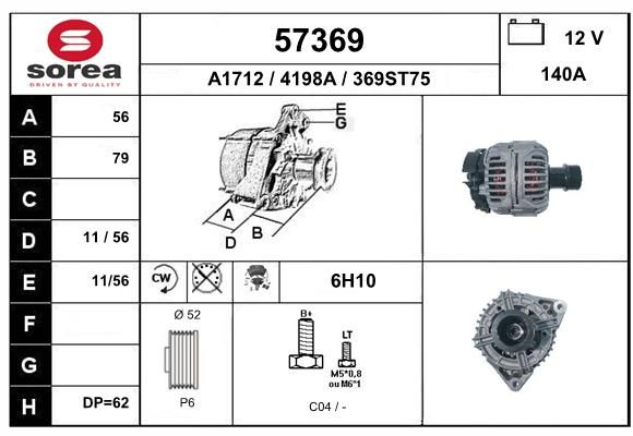 EAI Generaator 57369
