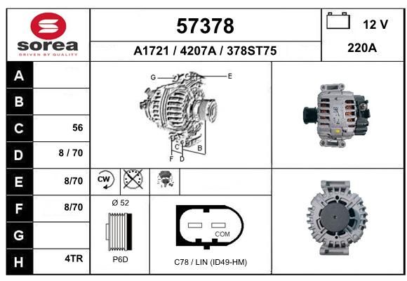 EAI Generaator 57378