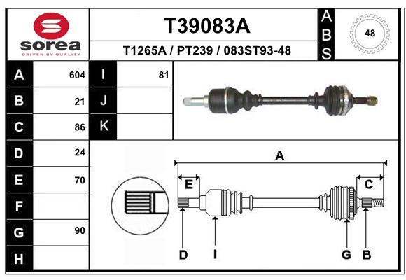 EAI Veovõll T39083A