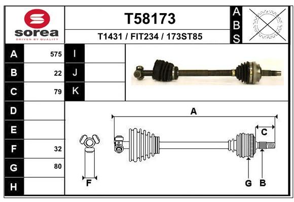 EAI Veovõll T58173