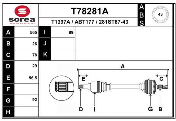 EAI Veovõll T78281A