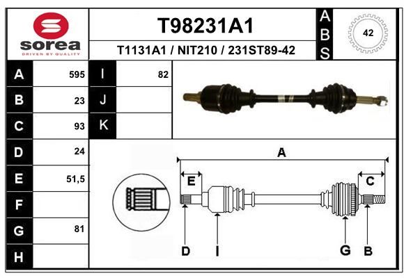 EAI Veovõll T98231A1