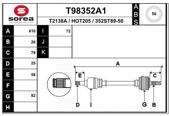 EAI Veovõll T98352A1