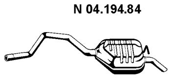 EBERSPÄCHER Lõppsummuti 04.194.84